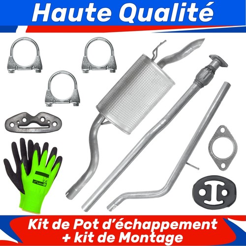 Kit pot échappement - kit, de