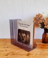 Porte vinyles en plexiglass