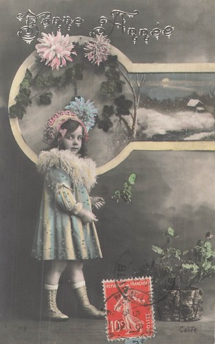 Bonne annee petite fille - bonne,