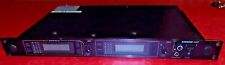 RECEPTEURS MICROS HF DOUBLE SHURE U4D-FA RACK 