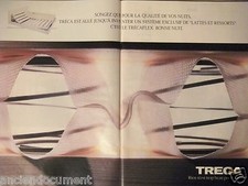 PUBLICITÉ 1991 MATELAS TRECA RIEN N'EST TROP BEAU POUR VOS NUITS - ADVERTISING