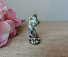 Rare figurine de chat assis