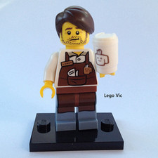 Lego 71004 Figurine Larry the Barista Série Movie + socle