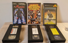Lot de 3 cassettes VHS films -