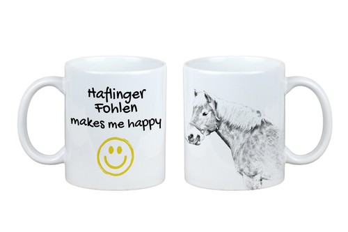 Tasse haflinger avec cheval - tasse,