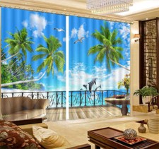 Ciel D’azur Dauphins 3D