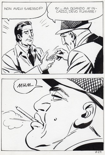 Les dealers planche - planche, originale