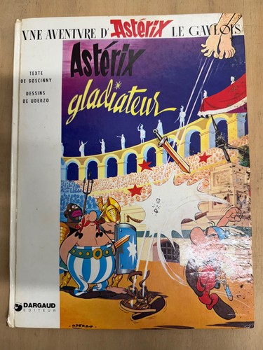 Asterix gladiateur uderzo - gladiateur,
