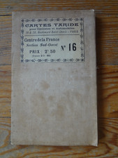 Carte TARIDE toilée - Centre