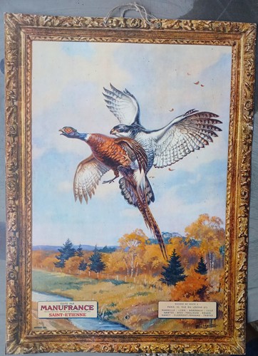 Affiche carton manufrance - affiche,