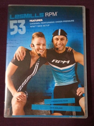 Les mills rpm dvd - 53, cd,