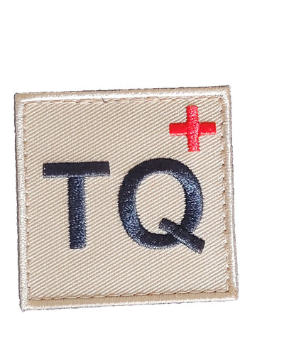 Ecusson medic sable - tq,