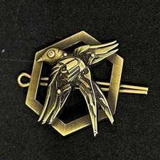 Insigne béret métallique de