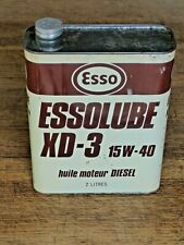 rare bidon huile essolube xd3