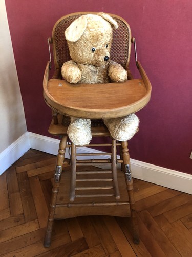 Ancienne chaise bois haute - chaise,