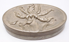 -BELLE ANCIENNE BOITE EN ETAIN