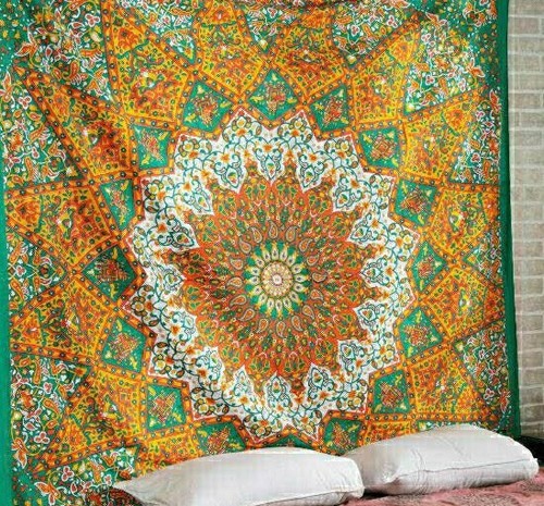 Couvre lit indien - indien, mural