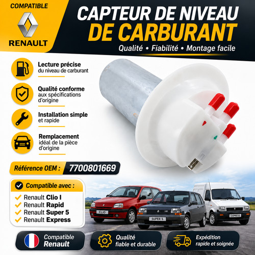Capteur niveau carburant jauge - carburant,