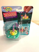 NIB Vintage Polly Pocket Fair, fête foraine, toupie idiote. Neuf en boîte /...