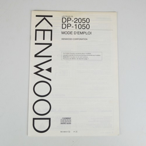Original kenwood lecteur - original,