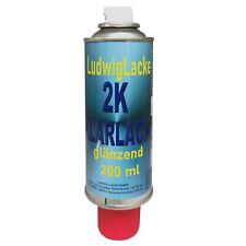 Vernis 2K Transparent 200Ml Brillant Résistant À L'Essence Ludwiglacke