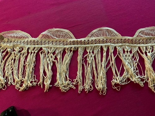 Ancienne bordure macramé - ancienne,