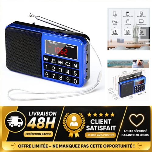 Prunus 429 radio portable - radio,