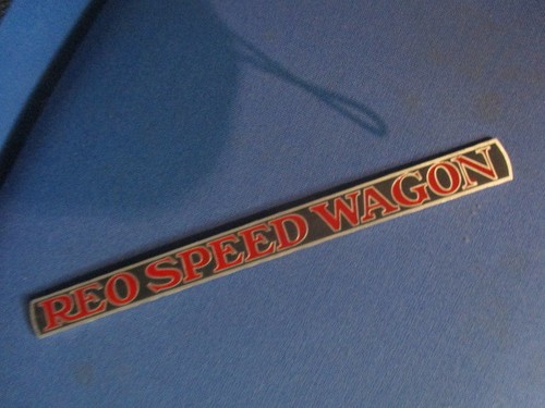 Plaque signalétique reo speed - signalétique,