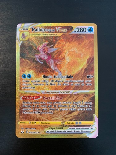 Carte pokémon palkia - carte,