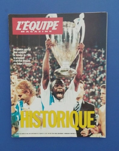 Equipe magazine 1993 football - equipe,