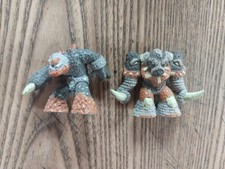 Figurines Gormiti, peuple de la terre, gris, 2007, GIOCHI PREZIOSI, vintage