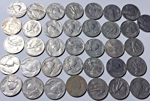 Lot monnaie italie pieces - lot, 36