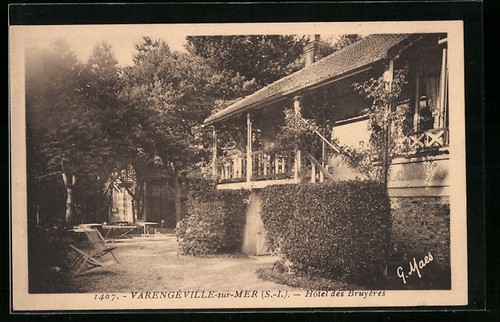 Cpa varengèville sur - cpa, varengèville-sur-mer