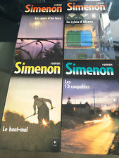 SIMENON LES ROMANS LOT 4