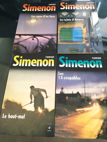 Simenon les romans lot - les,