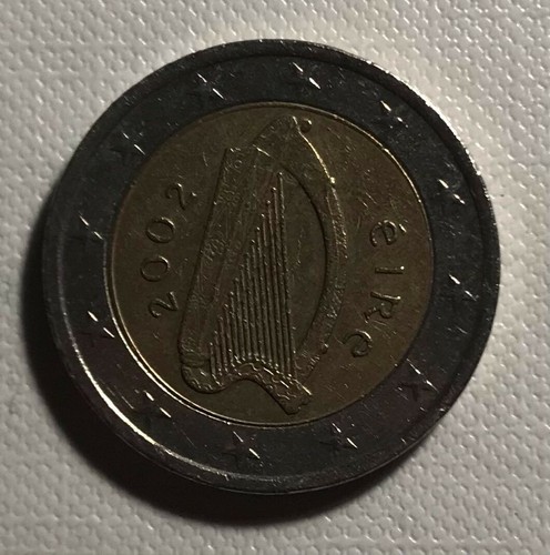 Piece euros eire 2002 - 2002, rare 