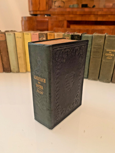 Almanach gotha 1856 - almanach,