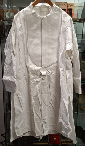 Chemise ancienne plastron - chemise,