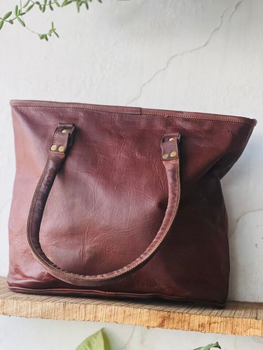 Sac vintage cuir - sac,