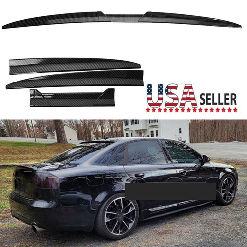Carbon fiber black - carbon, rear