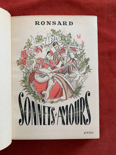 Ronsard sonnets amours - ronsard,