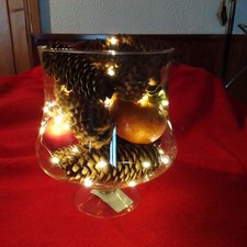 GRAND VERRE DECO FORME TULIPE