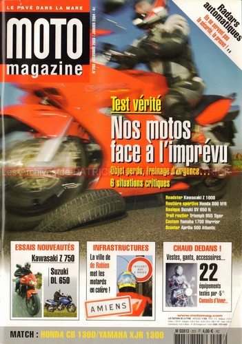 Moto magazine 203 honda - honda, cbr