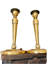 Paire flambeaux Bougeoirs