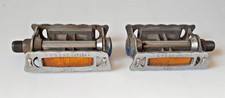 Pédales LYOTARD 136R acier chromé Gauche et Droite vélo vintage 14mm