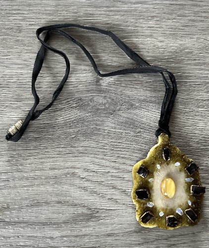 Superbe collier limoges signé - limoges,