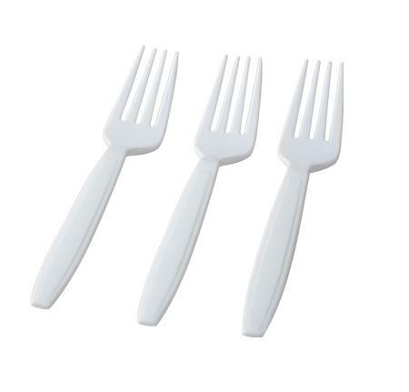 Extra heavy weight white forks - weight,