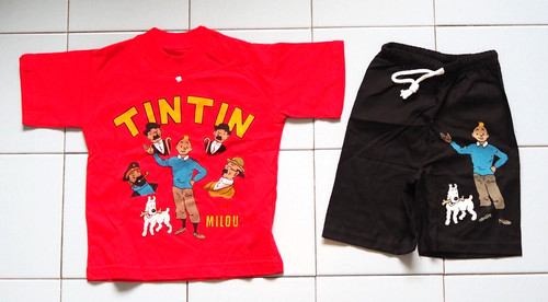 Tintin tee shirt short - +,
