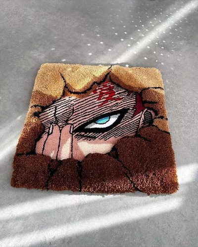 Tapis laine touffeté à - touffeté,