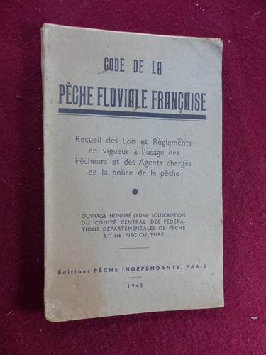 Livre code la pêche - code,